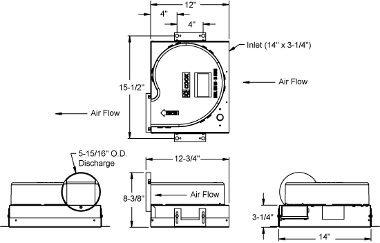  dimension drawing