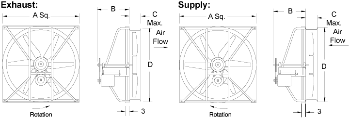 pw-awb diminsion drawing